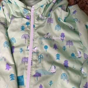 Columbia toddler raincoat
